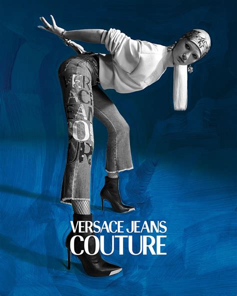 versace ad girl in jeans|versace ad campaigns.